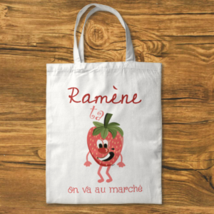 Tote bag – Ramène ta fraise